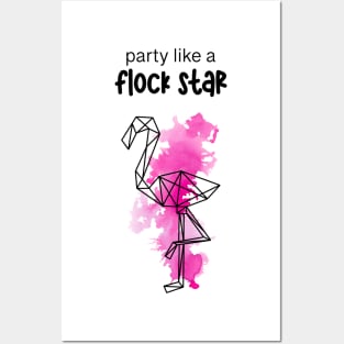 Party like a flock star! Posters and Art